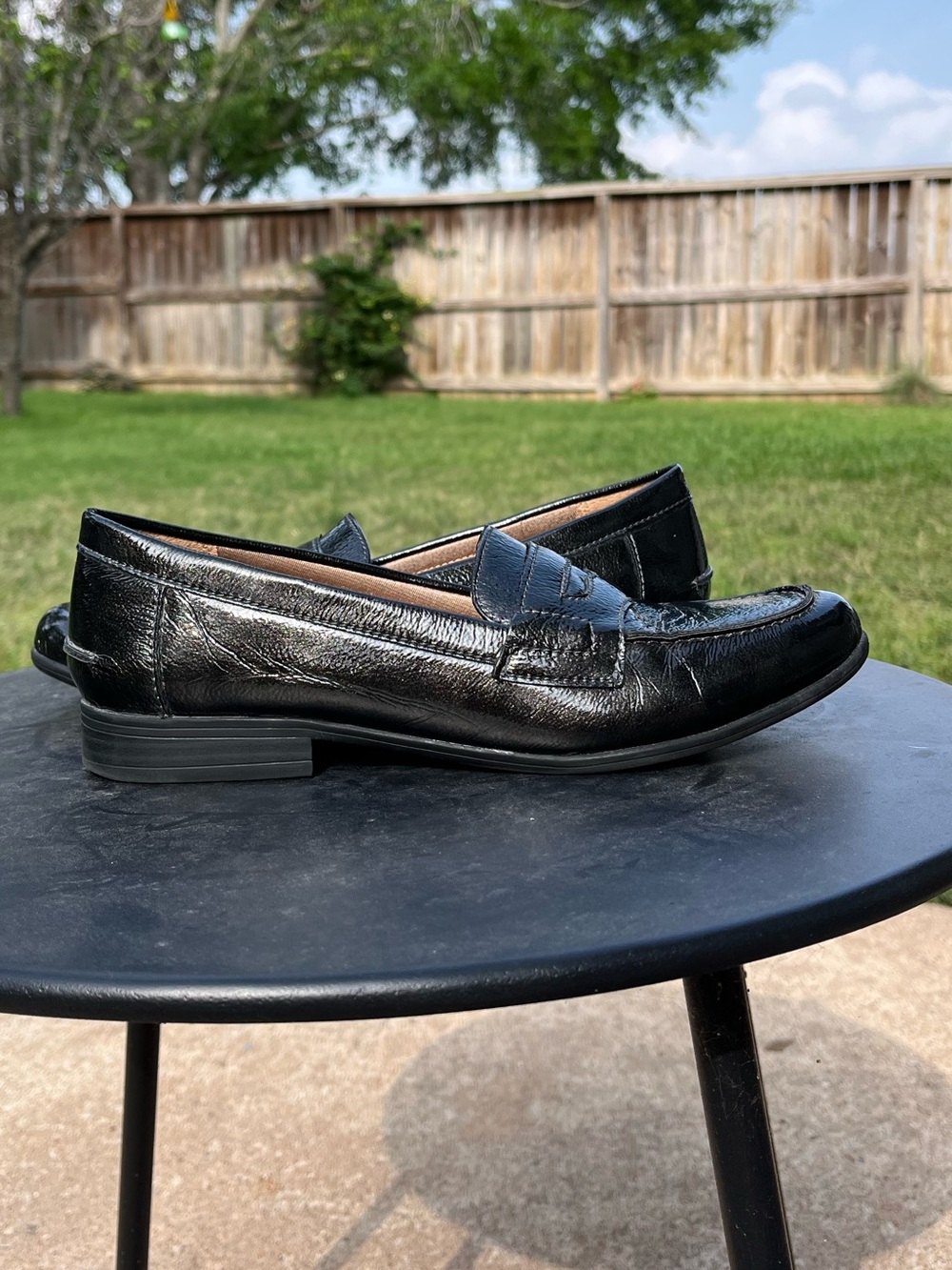 Life Stride Madison Leather Penny Loafers Black - Picture 4 of 9